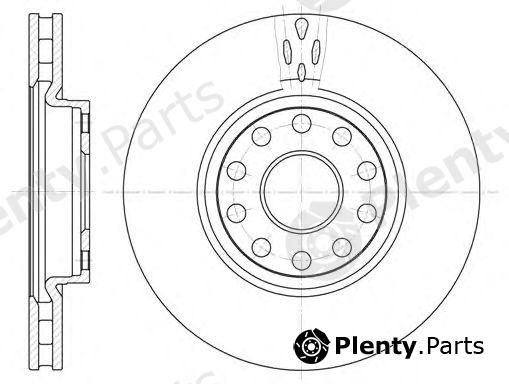  REMSA part 647910 Brake Disc