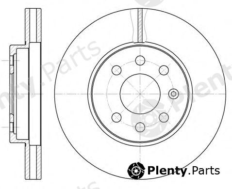  REMSA part 657310 Brake Disc