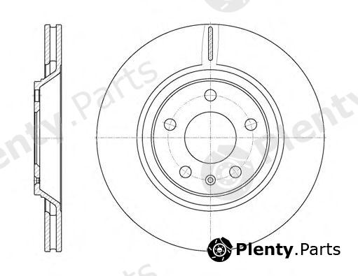  REMSA part 6101210 Brake Disc