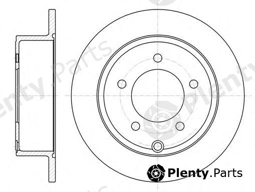  REMSA part 6102500 Brake Disc