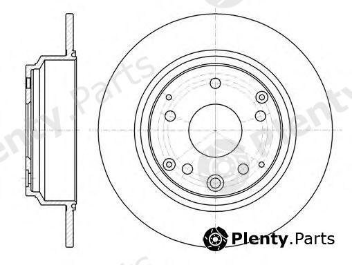  REMSA part 6109000 Brake Disc