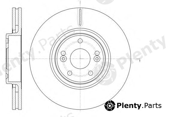 REMSA part 6117110 Brake Disc