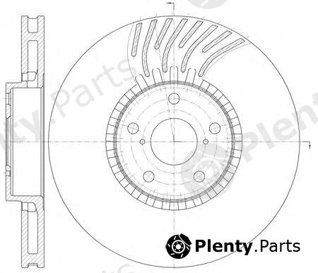  REMSA part 6117911 Brake Disc