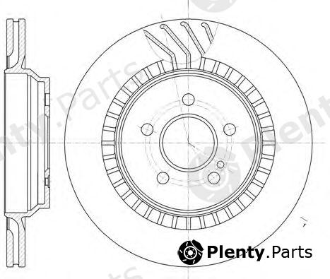  REMSA part 6118710 Brake Disc