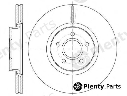  REMSA part 6122310 Brake Disc