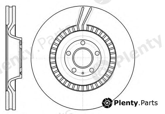  REMSA part 6123810 Brake Disc
