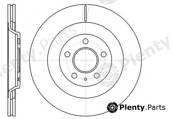  REMSA part 6126710 Brake Disc