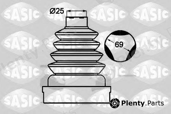 SASIC part 1904023 Bellow Set, drive shaft