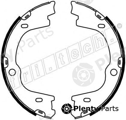  fri.tech. part 1046.224 (1046224) Brake Shoe Set, parking brake