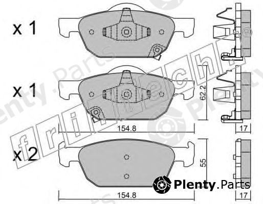  fri.tech. part 883.0 (8830) Brake Pad Set, disc brake