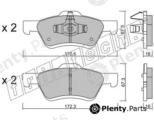  fri.tech. part 923.0 (9230) Brake Pad Set, disc brake
