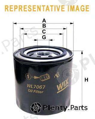  WIX FILTERS part WL7073 Oil Filter