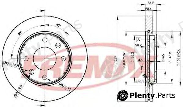  FREMAX part BD-4694 (BD4694) Brake Disc
