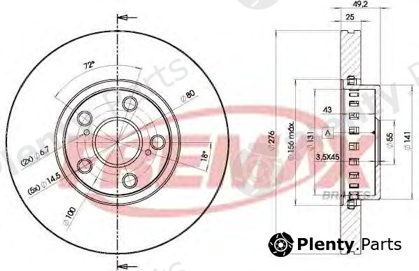  FREMAX part BD-5060 (BD5060) Brake Disc