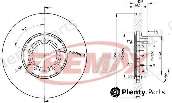  FREMAX part BD-5611 (BD5611) Brake Disc