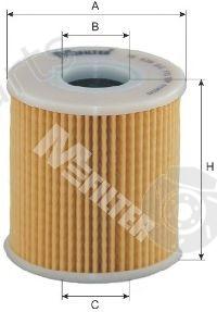  MFILTER part TE639 Oil Filter