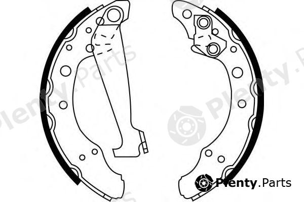  SIMER part S606 Brake Shoe Set