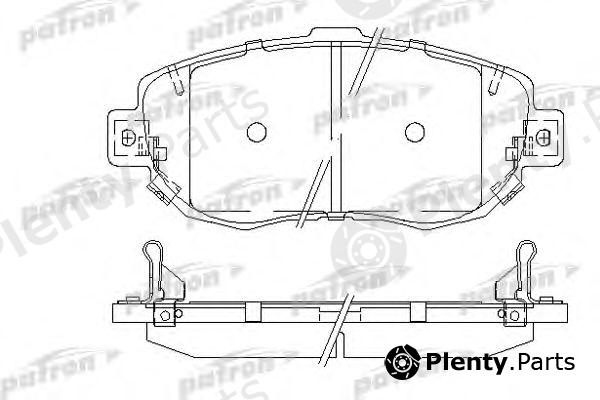  PATRON part PBP1564 Brake Pad Set, disc brake