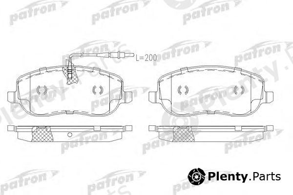  PATRON part PBP1566 Brake Pad Set, disc brake