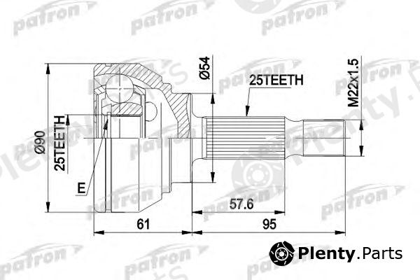  PATRON part PCV1006 Joint Kit, drive shaft