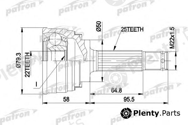  PATRON part PCV1047 Joint Kit, drive shaft