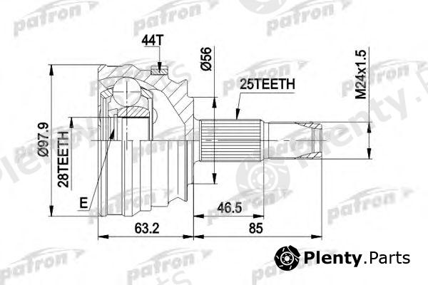  PATRON part PCV1153 Joint Kit, drive shaft
