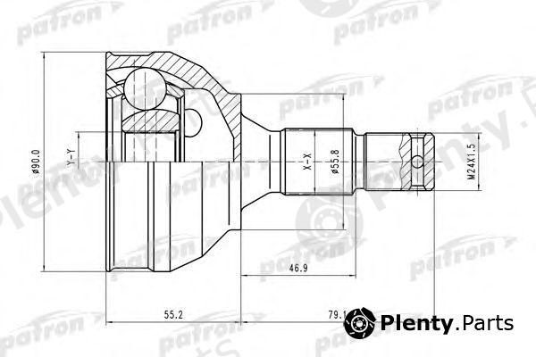  PATRON part PCV1177 Joint Kit, drive shaft