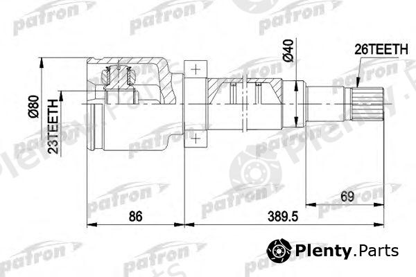  PATRON part PCV5011 Joint Kit, drive shaft