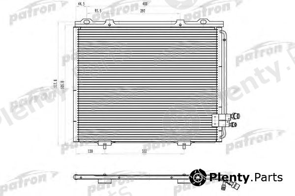  PATRON part PRS1058 Condenser, air conditioning