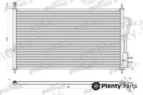  PATRON part PRS1103 Condenser, air conditioning