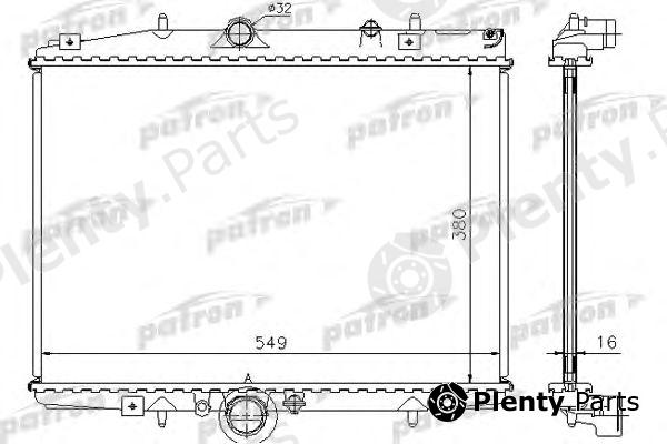  PATRON part PRS3412 Radiator, engine cooling