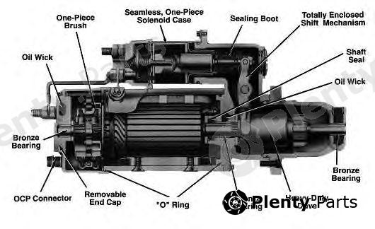  DELCO REMY part 10461136 Starter