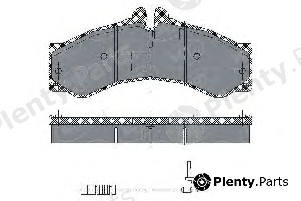  SCT Germany part SP132 Brake Pad Set, disc brake