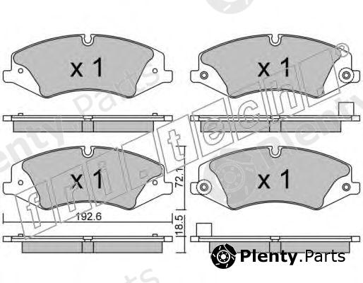  fri.tech. part 853.6 (8536) Brake Pad Set, disc brake