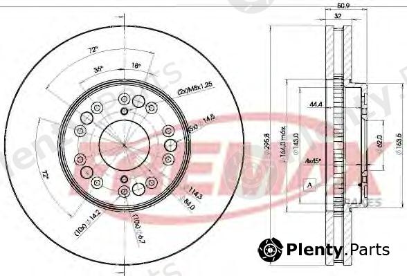  FREMAX part BD-2611 (BD2611) Brake Disc