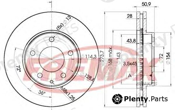  FREMAX part BD-2671 (BD2671) Brake Disc