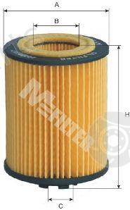  MFILTER part TE616 Oil Filter