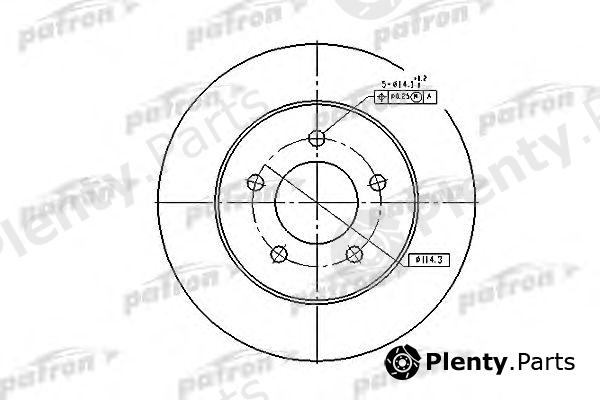  PATRON part PBD2678 Brake Disc
