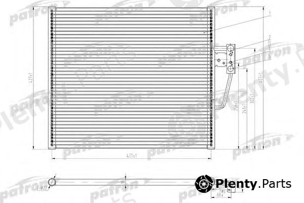  PATRON part PRS1054 Condenser, air conditioning