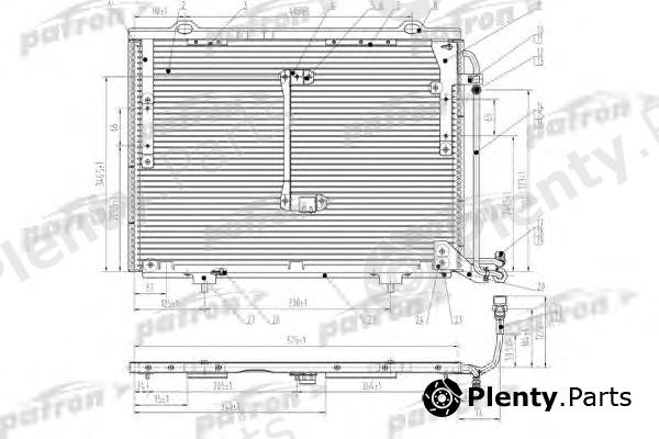  PATRON part PRS1057 Condenser, air conditioning