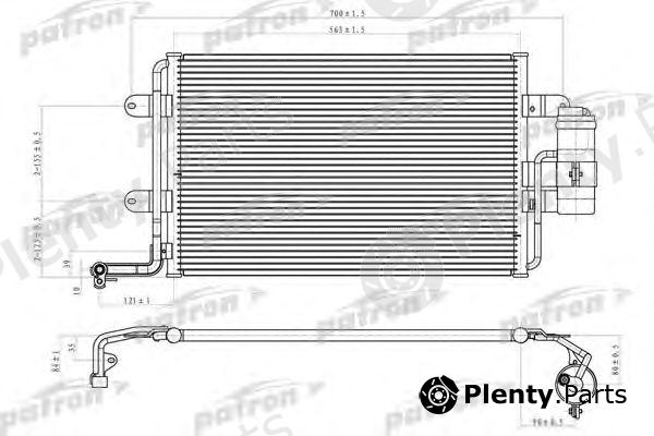  PATRON part PRS1069 Condenser, air conditioning
