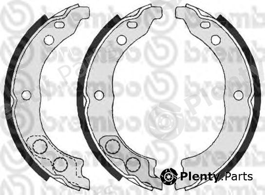  BREMBO part S61541 Brake Shoe Set, parking brake