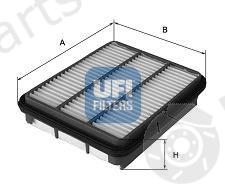  UFI part 3020400 Air Filter