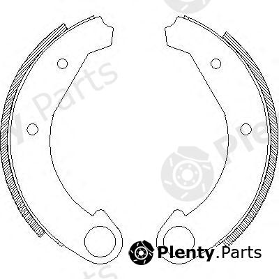  ROADHOUSE part 400500 Brake Shoe Set