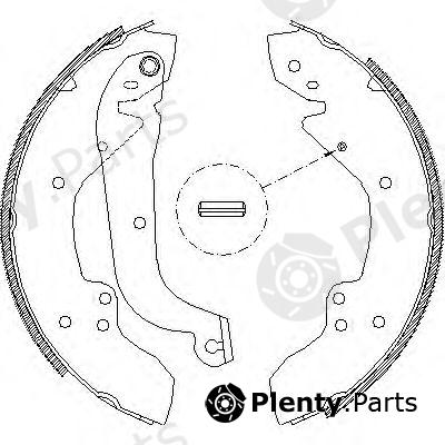  ROADHOUSE part 405601 Brake Shoe Set