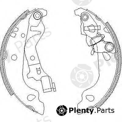  ROADHOUSE part 409900 Brake Shoe Set