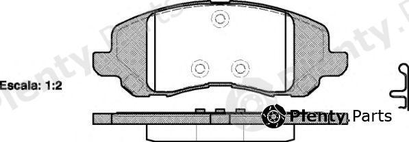  ROADHOUSE part 280420 Brake Pad Set, disc brake