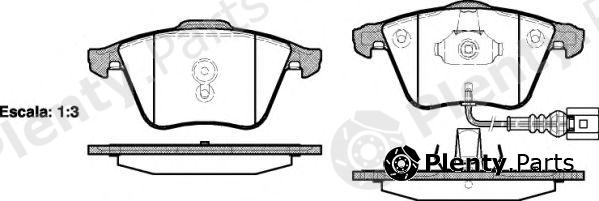  ROADHOUSE part 296441 Brake Pad Set, disc brake