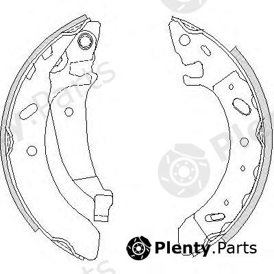  ROADHOUSE part 419401 Brake Shoe Set