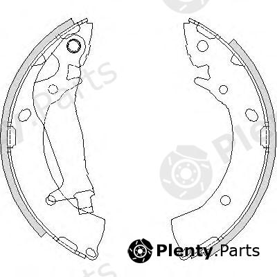  ROADHOUSE part 420300 Brake Shoe Set